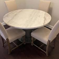 emory marble table from havertys