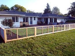 Classic steel fence with a wrought iron look. How To Create A Modern Style Sheet Metal Fence How Tos Diy