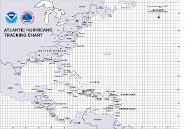 Printable Atlantic Hurricane Tracking Chart 6 Best