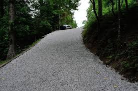 Steep Gravel Driveway