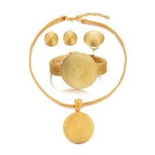 ethlyn 24k gold color ethiopian jewelry