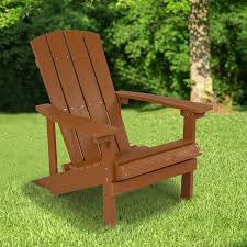 Adirondack Chair In Teak Faux Wood