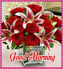 Good morning beautiful, i'm the luckiest man on earth to call you my own because you're just simply good morning, beautiful. 10 Beautiful Good Morning Pictures With Bouquet Morning Greetings Morning Quotes And Wishes Images