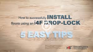 installation drop lock i4f