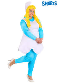 plus size the smurfs smurfette costume