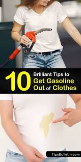 removing gasoline stains tricks for