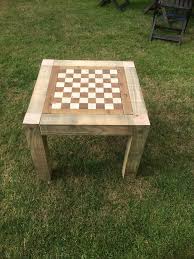 Outdoor Chess Table Chess Board