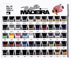 Madeira Metallic Machine Embroidery Thread 40wt