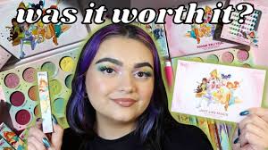 winx club x colourpop collection review