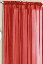 orlando red voile panel woodyatt curtains