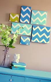 16 Diy Chevron Projects For Home Décor