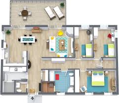 Floor area that can be built in a lot with 209.0 sq.m. 3 Bedroom Floor Plans Roomsketcher
