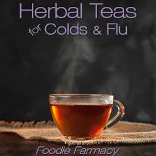 herbal teas for colds flu foo