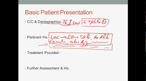 Ems Patient Narrative And Presentation