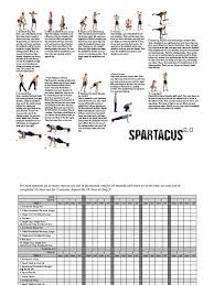 How badly do you want to have that ripped physique? Spartacus 20 Workout Pdf Workoutwalls