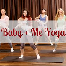 baby and me yoga for new moms in des moines