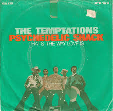 Image result for the temptations psychedelic shack gordy 45