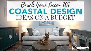 coastal decor ideas on a budget
