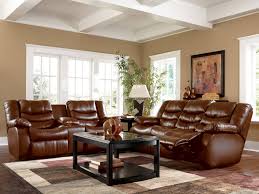 Leather Living Room Ideas The Dashing Dark Brown Furniture