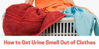 how to get urine smell out of clothes