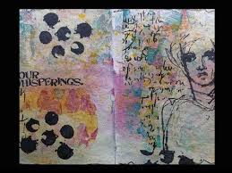 Dina Wakley Media White Journal And Collage Tissue