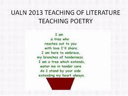ppt on how to teach poetry powerpoint