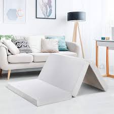 lucid washable tri fold sofa bed play