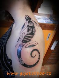 Tetování Ještěrka Tetování Tattoo