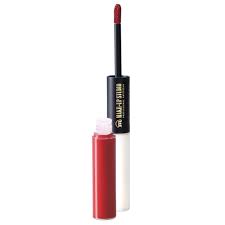 matte silk effect lip duo sincerely red