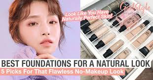 best natural finish foundations that
