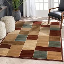 well woven barclay eslem modern geometric red 5 3 x 7 3 area rug