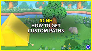 how to get custom paths in acnh