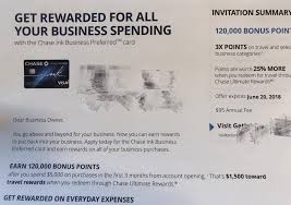 See our favorite credit cards offering huge bonuses. Chase Ink Preferred Business Sign Up Promotion 120 000 Bonus Points Targeted Bank Checking Savings
