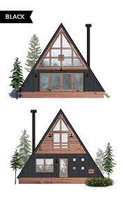 affordable a frame cabin in a box concept