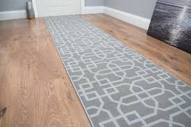 dark grey runner rug non slip rubber