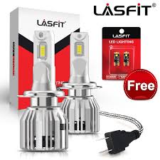 lasfit h1 led headlight bulbs high drl