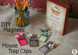 diy magnetic mouse trap clips hoosier