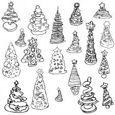 Our free christmas tree coloring pages are waiting for you to color. Christmas Tree Coloring Pages Free Vector Eps Cdr Ai Svg Vector Illustration Graphic Art