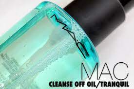 adore mac cleanse off oil tranquil