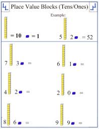 Help first graders learn and practice math with our free online math worksheets. Place Value Blocks Base Ten Worksheets