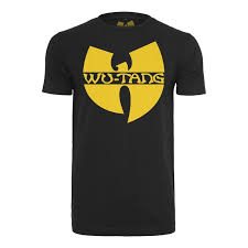 Mister Tee Wu Tang Clan Wu Wear Logo Mens T Shirt Black Tops T Shirts Men Fashion Virgin Megastore