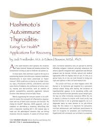 autoimmune thyroiditis bauman nutrition