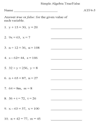 pre algebra 7th grade math worksheets