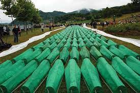 Srebrenica massacre survivor nedzad avdic, 37, touches the engraved names of those killed in a massacre and buried at the memorial center in the srebrenica suburb of potocari on june 27, 2015. Srebrenica Massacre Facts History Photos Britannica