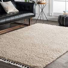color rug goes with black furniture