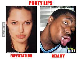 pouty lips 9