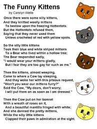 poem the funny kittens by carolyn wells