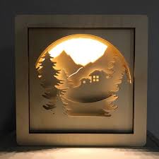 Shadow Box Art Wood Wall Art Diy