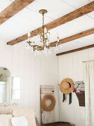 5 ideas for faux wood beams this old