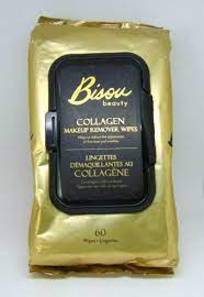 bisou collagen makeup remover wipes 60